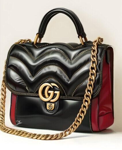 fashionable woman stylish bag beautiful luxury leather female handbag e1741256789347