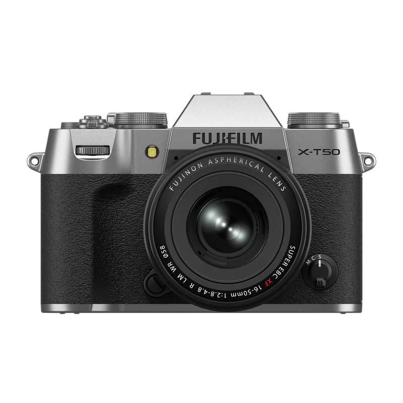 รับจำนำกล้อง ให้ราคาสูง ดอกเบี้ยต่ำ รับเงินสดทันที 8 กล้องมิเรอร์เลส Fujifilm X-T50 พร้อมเลนส์ Fujinon XF 16-50mm ดีไซน์เรโทรสำหรับงานภาพถ่ายและวิดีโอคุณภาพสูง Money2Plus.com รับจำนำ รับซื้อ ให้ราคาสูง ปลอดภัย ได้เงินทันที ใกล้ฉัน บางพลี