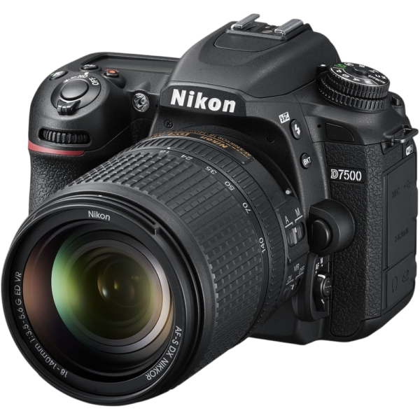 รับจำนำกล้อง ให้ราคาสูง ดอกเบี้ยต่ำ รับเงินสดทันที 6 กล้อง DSLR Nikon D7500 พร้อมเลนส์ซูม AF-S DX NIKKOR 18-140mm เหมาะสำหรับถ่ายภาพและวิดีโอคุณภาพสูงทุกสถานการณ์ Money2Plus.com รับจำนำ รับซื้อ ให้ราคาสูง ปลอดภัย ได้เงินทันที ใกล้ฉัน รัชดา