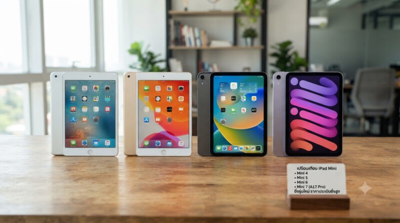 รับจำนำ iPad Mini ทุกรุ่น สาขาทั่วกรุงเทพ 1 รับจำนำ iPad Mini ทุกรุ่น ปี 2026