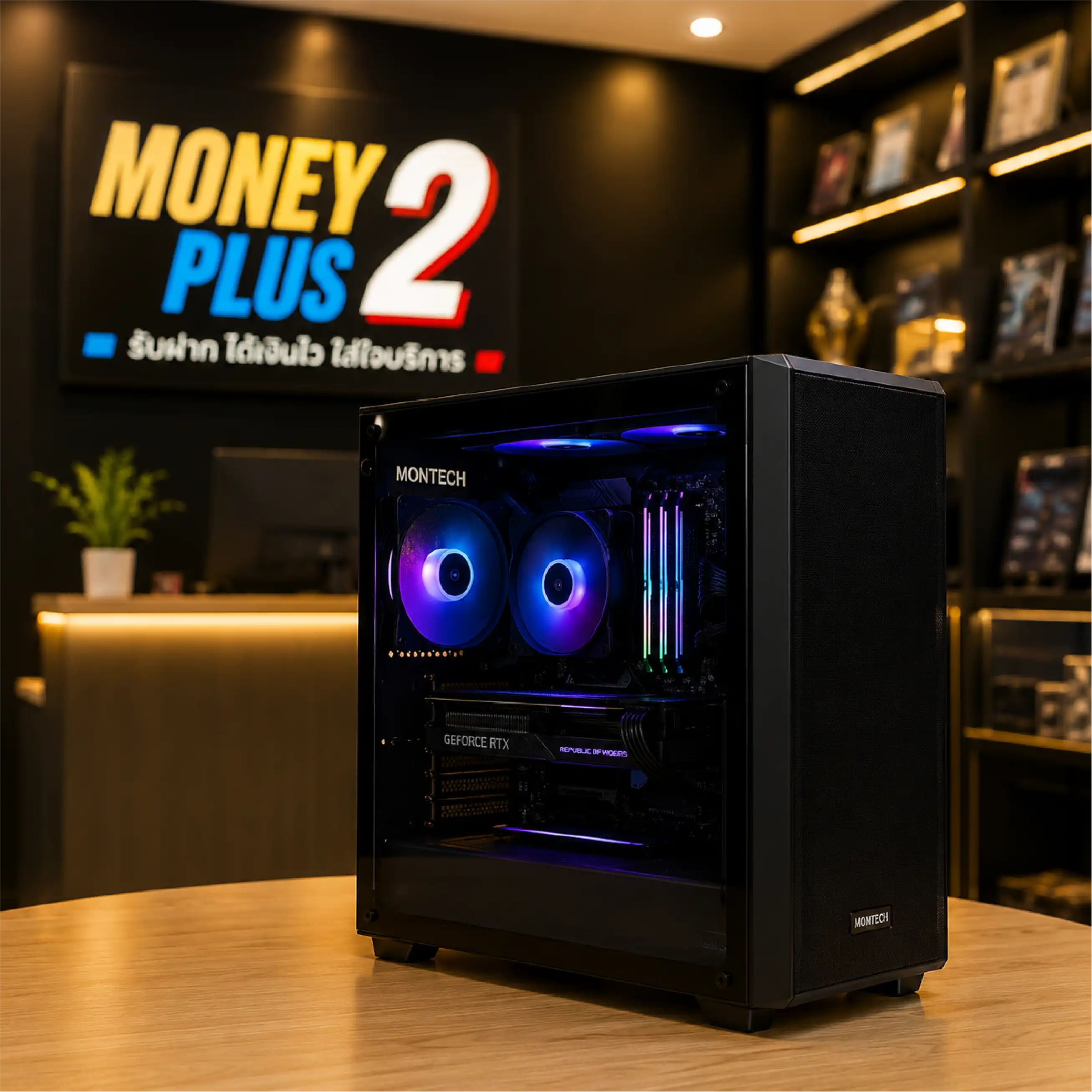 รับจำนำคอมพิวเตอร์ PC 5 คอมพิวเตอร์ Gaming PC ที่ลูกค้าไถ่ถอนคืนจากบริการรับจำนำคอมพิวเตอร์ PC ของ Money2Plus